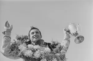 Jackie Stewart wins the International Trophy, 1965, Victor Blackman