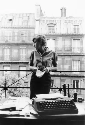Francoise Sagan At Home, 1955, Bert Hardy
