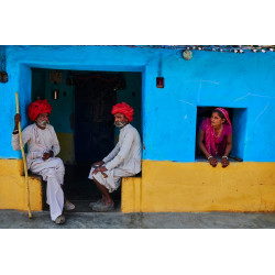 India, Rajasthan, Rabari village