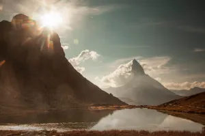 The Matterhorn, view from Riffelsee, 2014