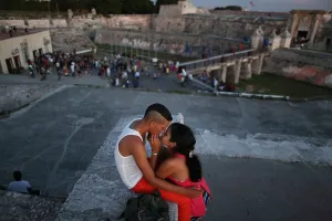 Young Couple in Havana, 2015